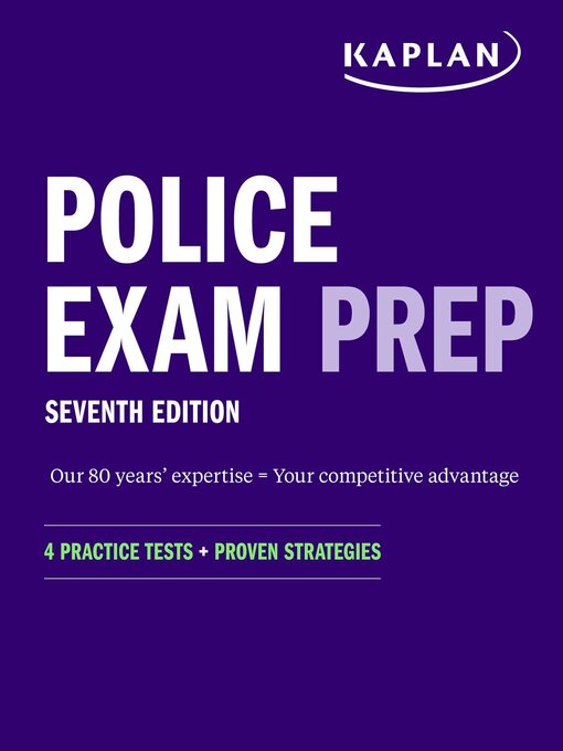 Title details for Police Exam Prep by Kaplan Test Prep - Available